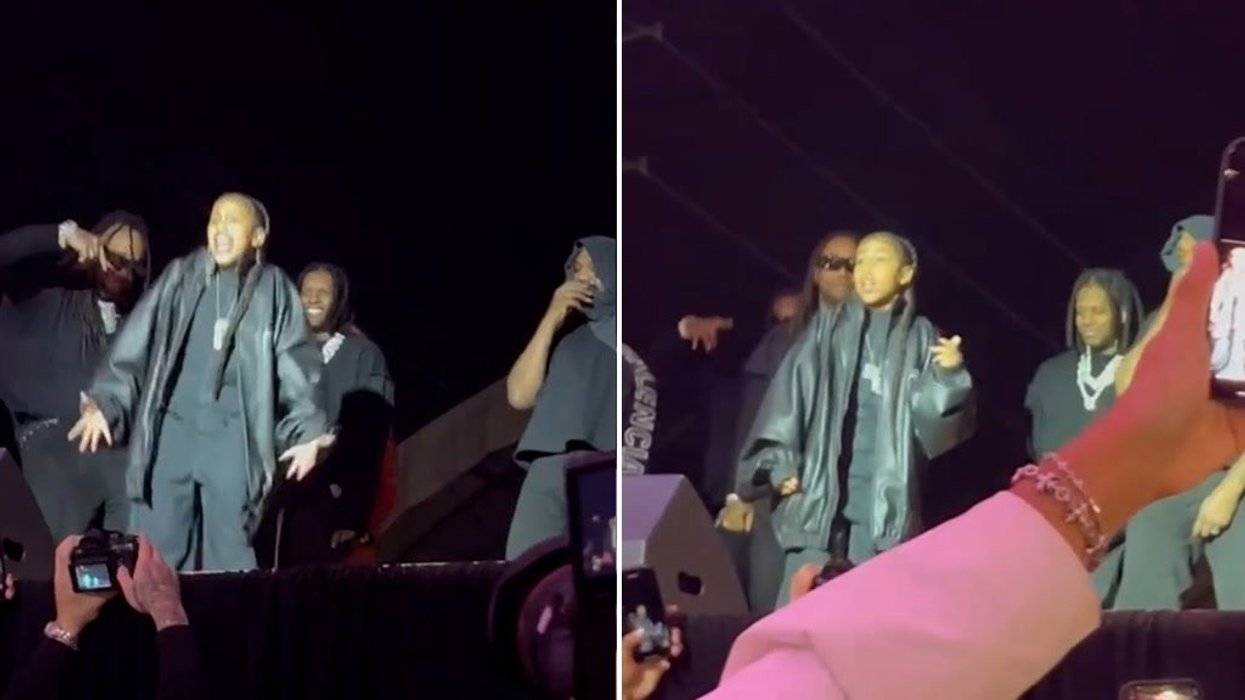 North West reveals her rap name in dad Kanye West's song | indy100