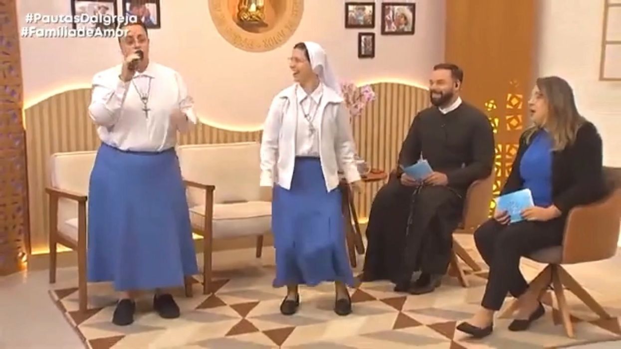 Beatboxing nuns go viral for incredible performance on Catholic TV