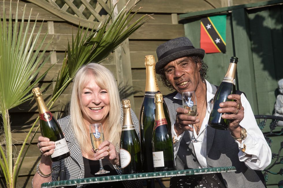 Nurse Teresa Robinson said her partner's family are from Nevis and they want to spend more time there when she retires. (National Lottery/ PA)