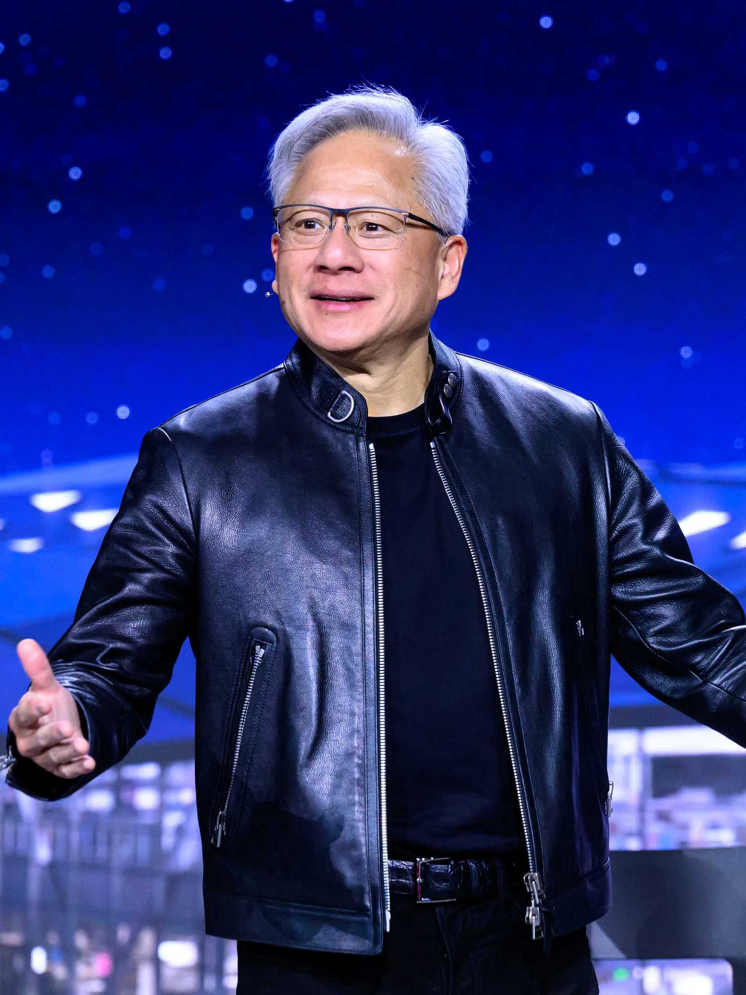 Nvidia CEO Jensen Huang participates in a Q&A at the company's annual GTC developers conference in San Jose, California, on March 17, 2026