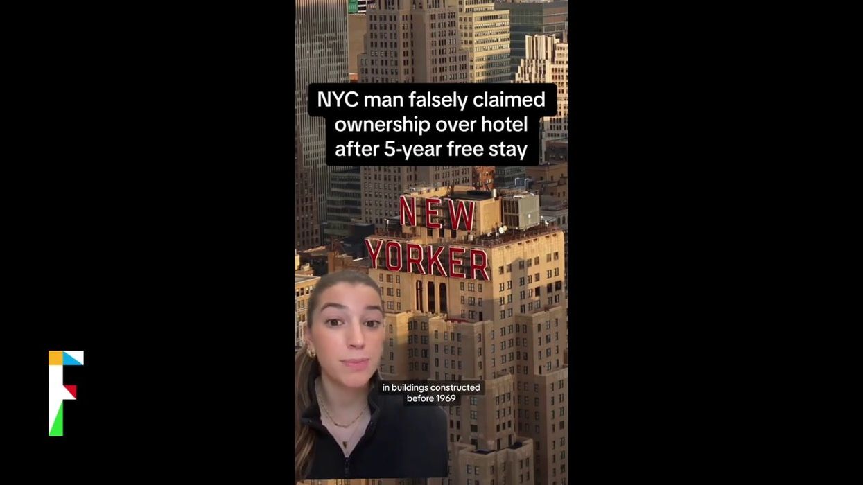 Man arrested for living rent-free in New York hotel for years
