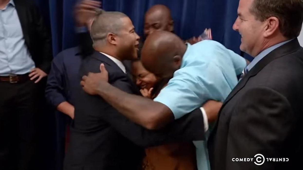 Obama appears to reenact Key and Peele sketch when greeting Team USA basketball squad