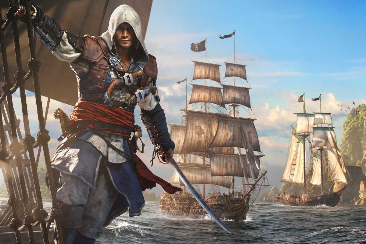 Official artwork for Assassin's Creed Black Flag Resynced