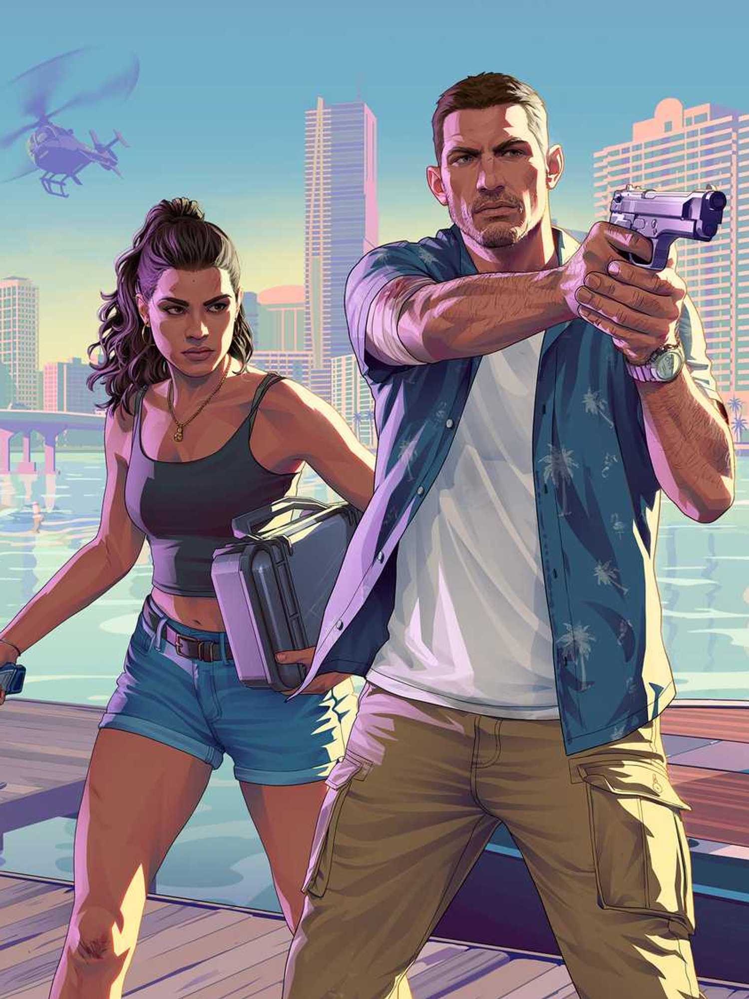 Official artwork for GTA 6