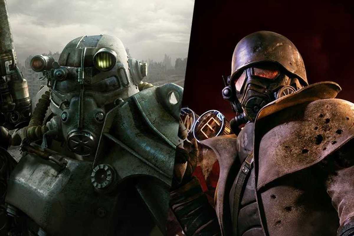 Official artwork from Fallout 3 and Fallout New Vegas
