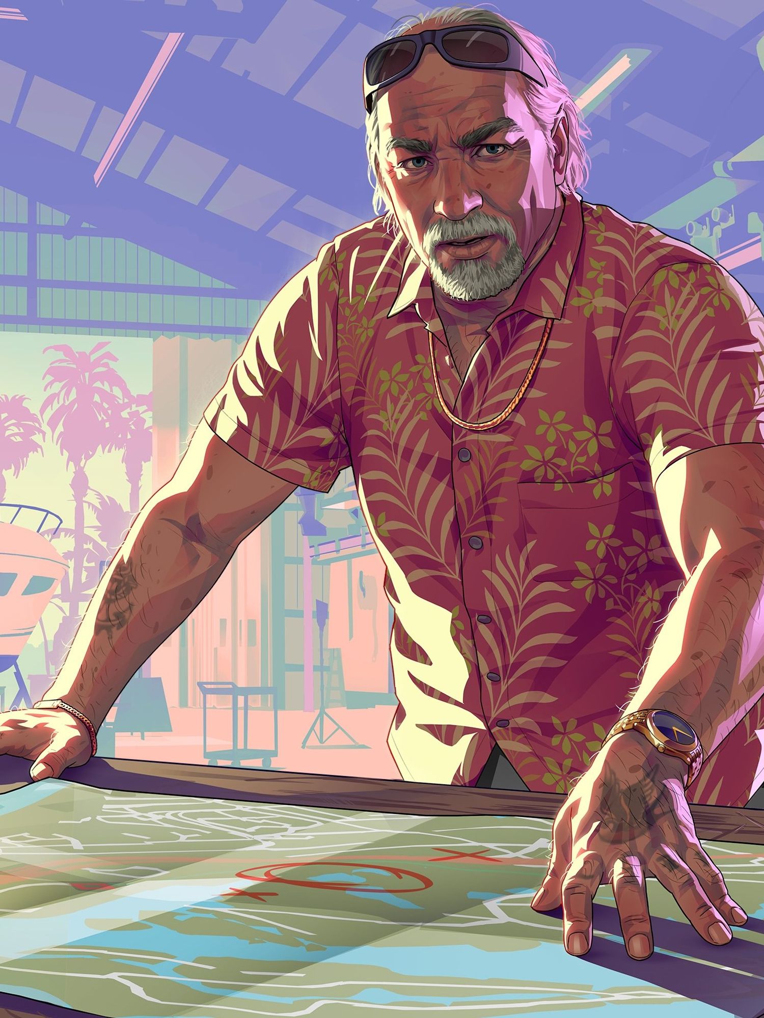 Official artwork of Brian Heder from GTA 6
