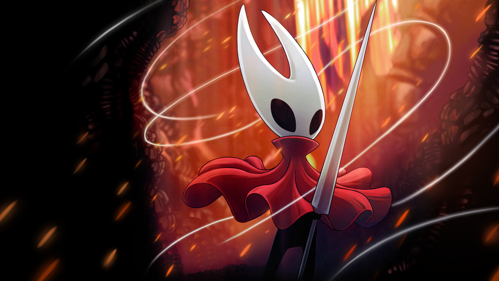 Official artwork of Hornet from Hollow Knight: Silksong