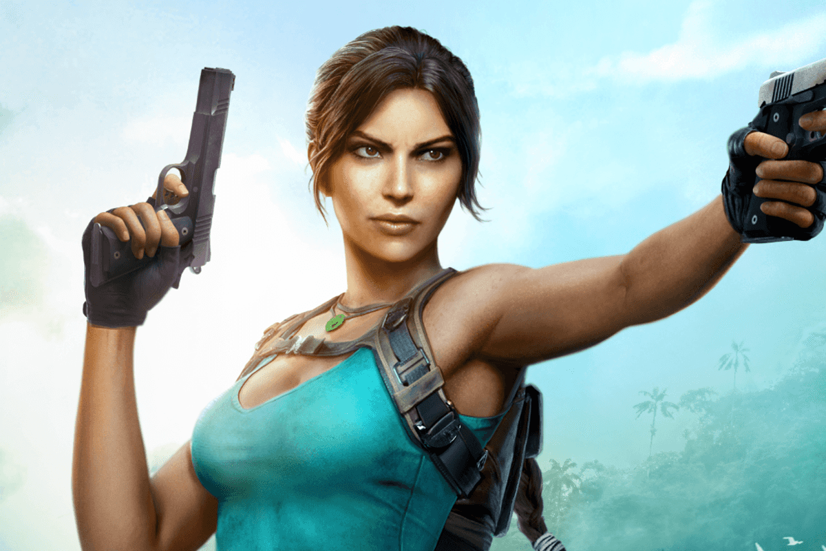 Official artwork of Lara Croft in Tomb Raider Legacy of Atlantis