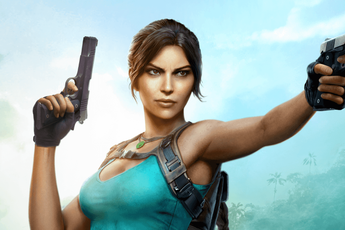 Official artwork of Lara Croft in Tomb Raider Legacy of Atlantis