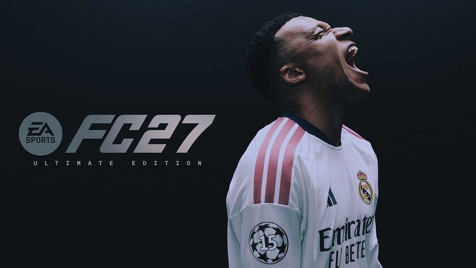 Official logo and cover star for EA Sports FC 27 Ultimate Edition