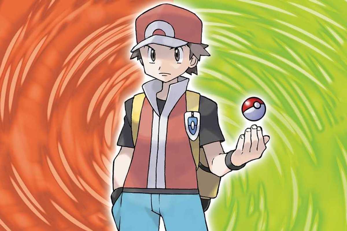 Official Pokemon FireRed and LeafGreen artwork