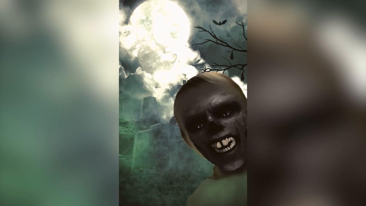 Toddler left swearing as she sees her face on 'demon' Snapchat filter