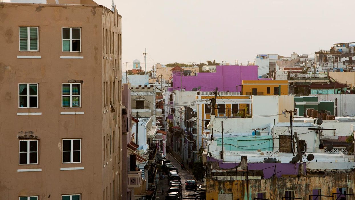 Old San Juan, the center for Puerto Rican tourism, 12 November 2013