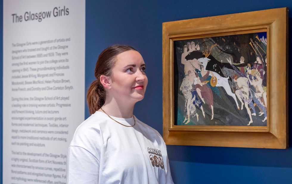 Gallery displays rare painting to mark International Women’s Day