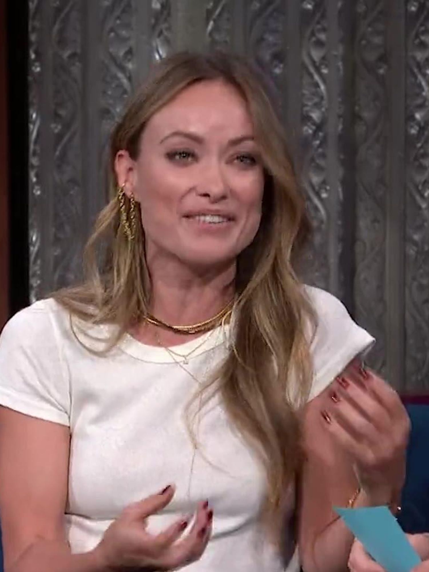 Olivia Wilde addresses Harry Styles and Chris Pine 'spitgate' rumours