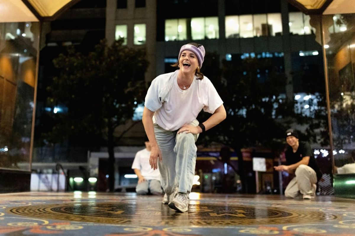 Olympic breakdancer Rachel Gunn trains in Sydney ahead of the Paris 2024 games