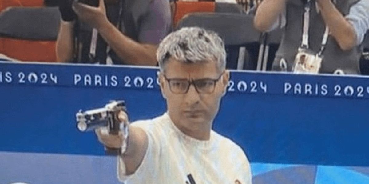 Turkish Olympic shooter Yusuf Dikec has an instant meme indy100