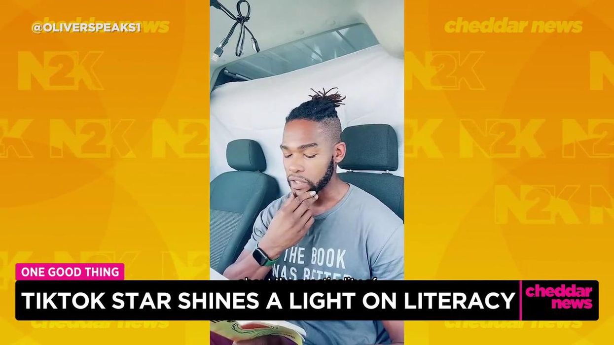 Functionally illiterate man becomes viral star by learning to read on TikTok