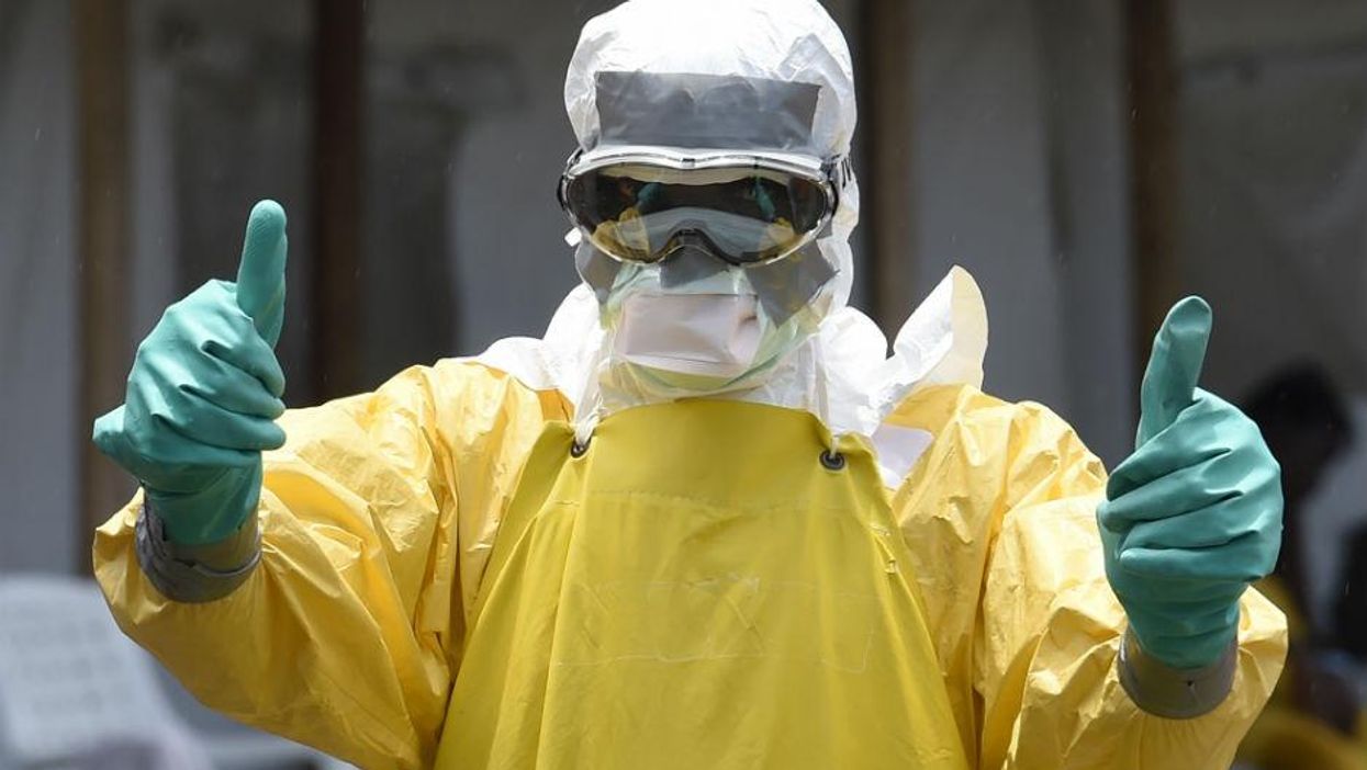 One of the many caregivers who risked their lives in the fight against Ebola