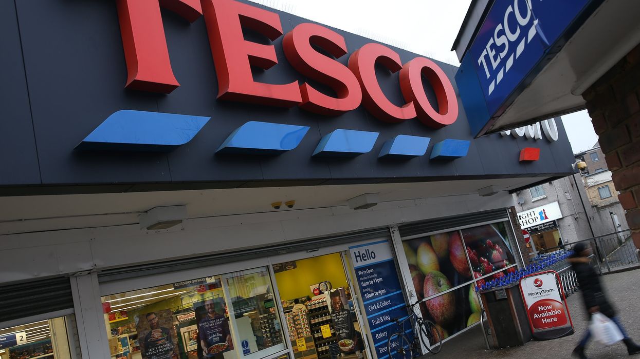 <p>One Tesco store had a particularly motivating message for those that used their urinal</p>