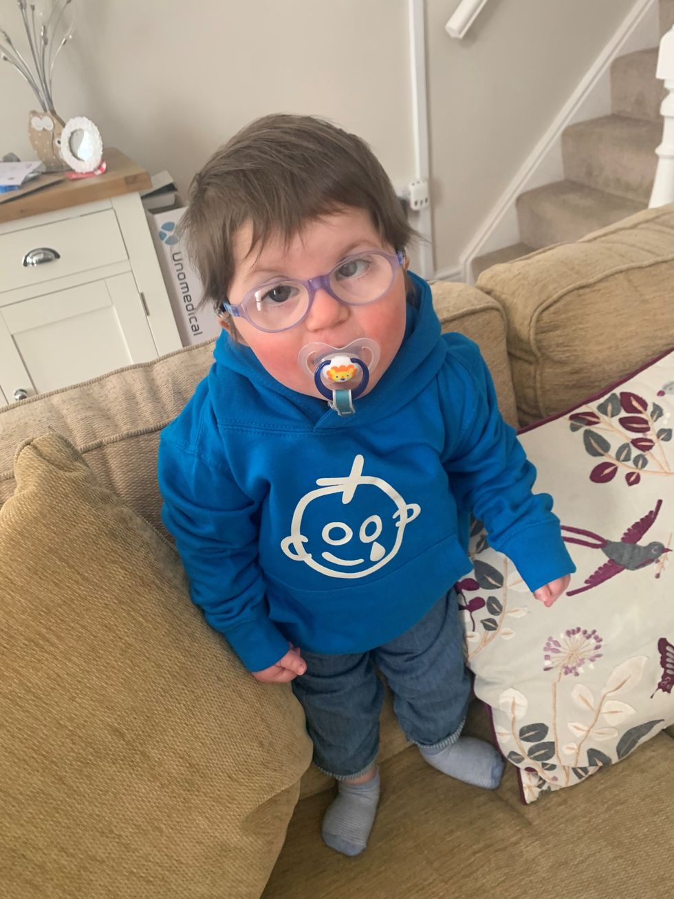 Oscar is now almost two years old (Family handout courtesy of GOSH/GOSH Charity/PA)