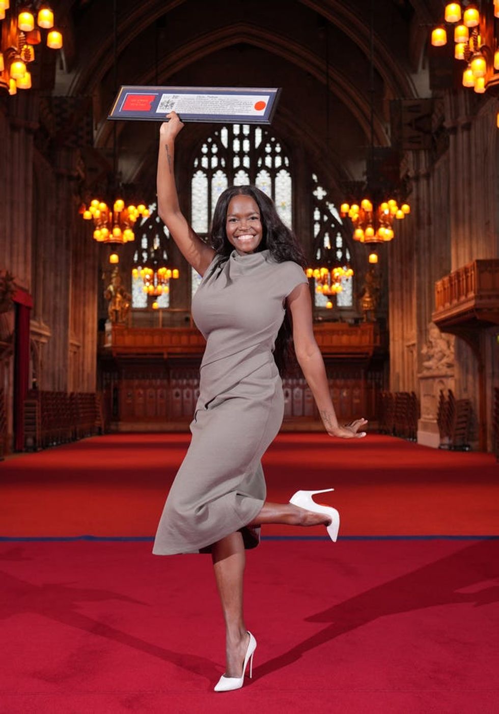 Oti Mabuse given Freedom of the City of London