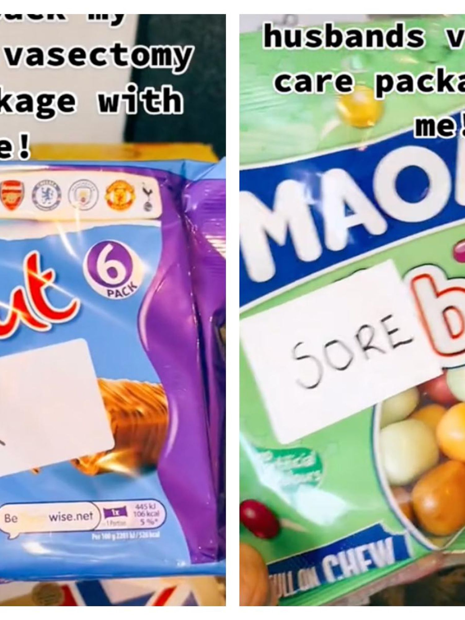 Woman sparks debate after giving her husband a vasectomy gift basket