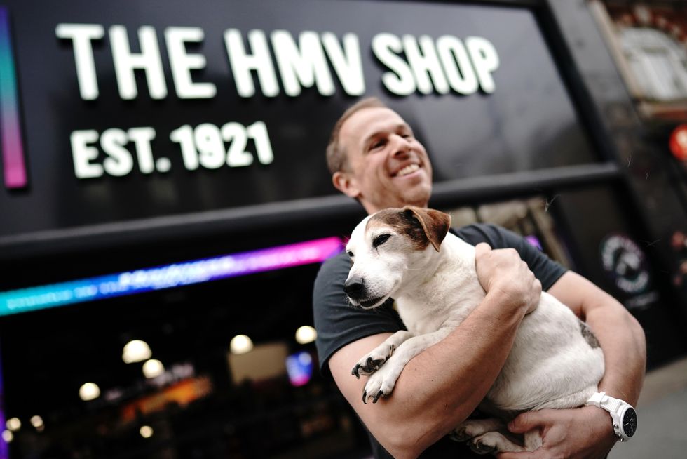HMV returns to historic Oxford Street shop