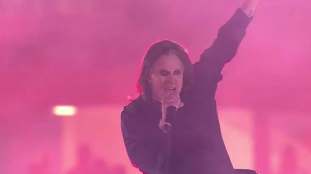 Ozzy Osbourne shouting 'Birmingham forever' at the Commonwealth Games is everything