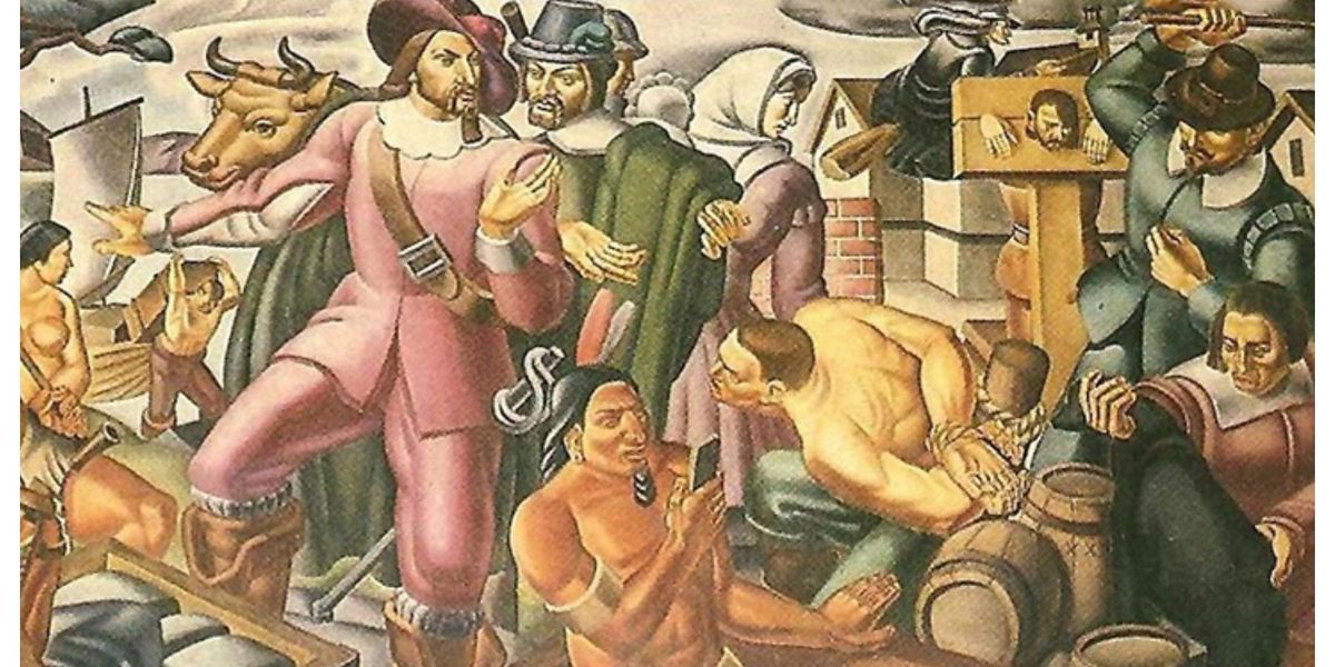 Man using an 'iPhone' spotted in painting from 1937
