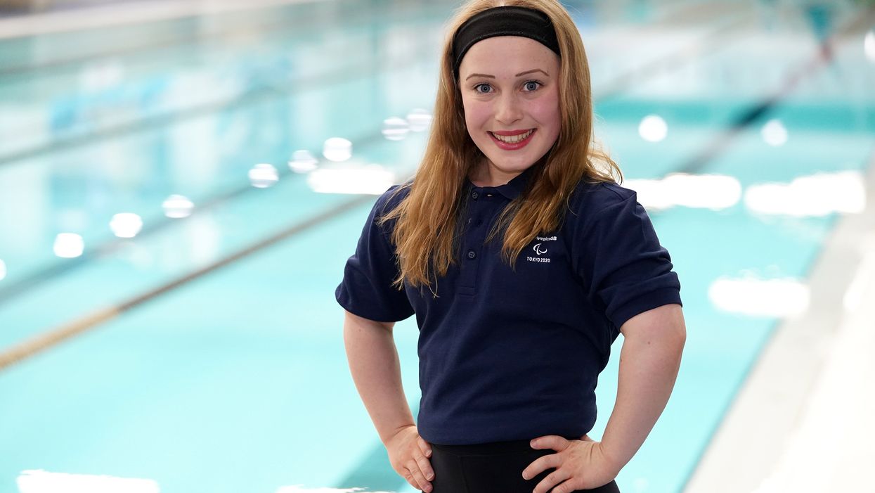 Paralympic GB swimmer Ellie Robinson (Martin Rickett/PA)