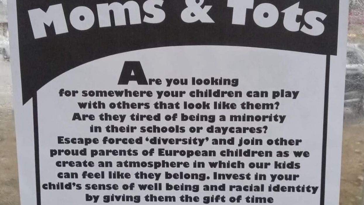 Parents share horror at 'whites-only' advert for mum and baby group