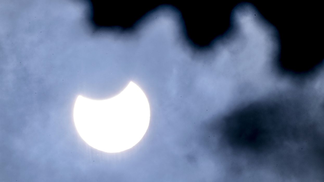 Partial solar eclipse