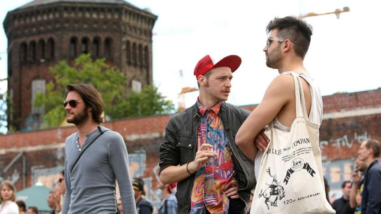 Participants of the Hipster Olympics, Berlin
