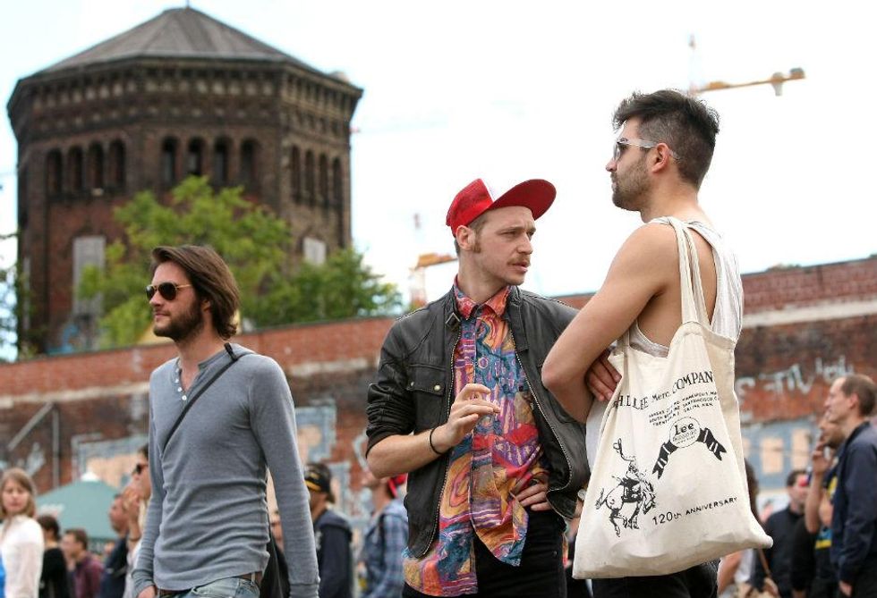 Participants of the Hipster Olympics, Berlin