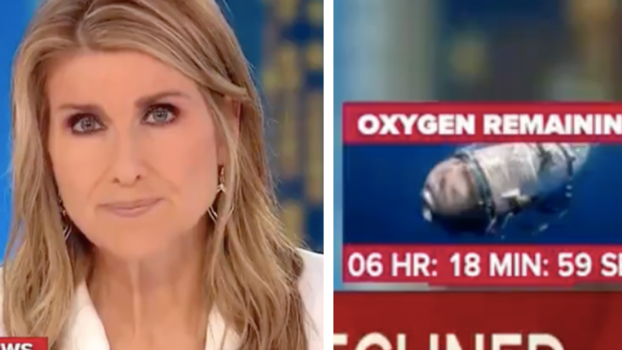 News channel slammed for 'oxygen countdown' for missing Titanic submarine