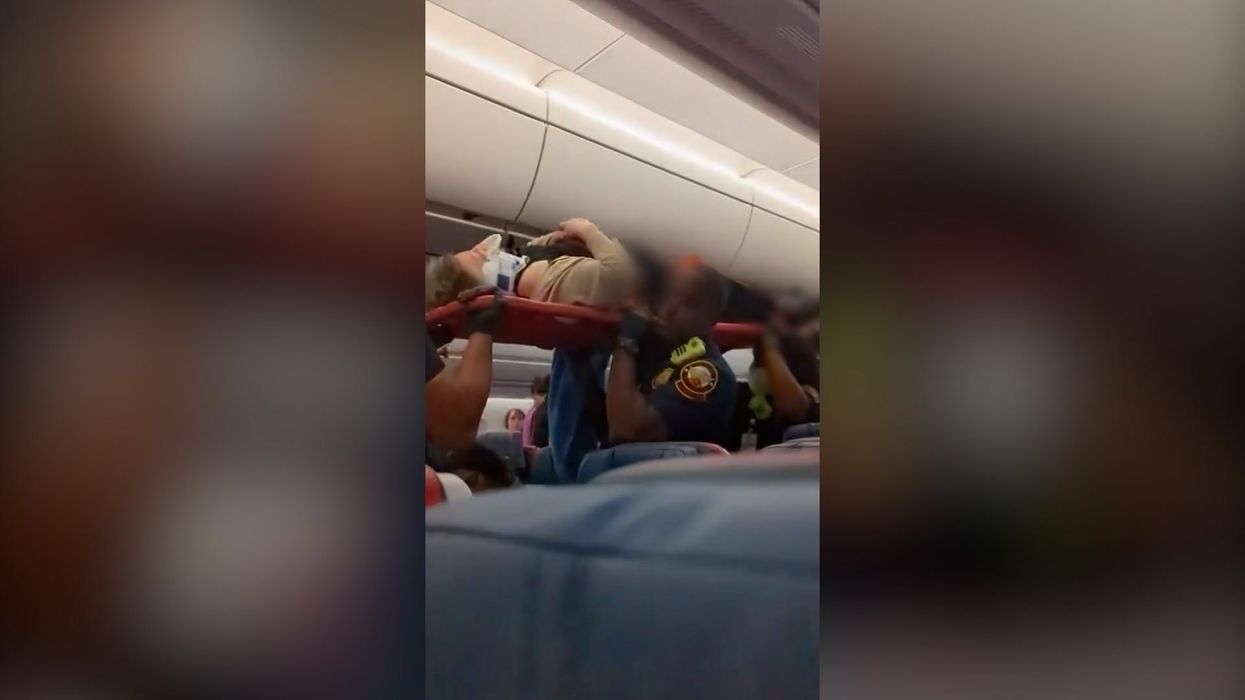 Passenger's wild sprint to get off flight first sparks plane debate