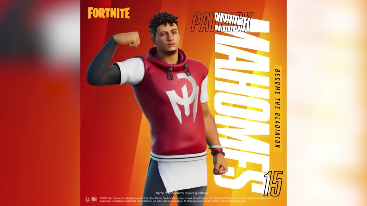 Patrick Mahomes is coming to Fortnite