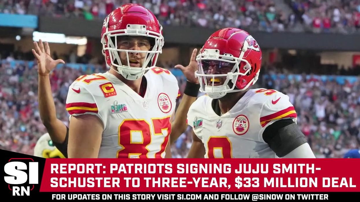 What did JuJu Smith-Schuster share on Snapchat?