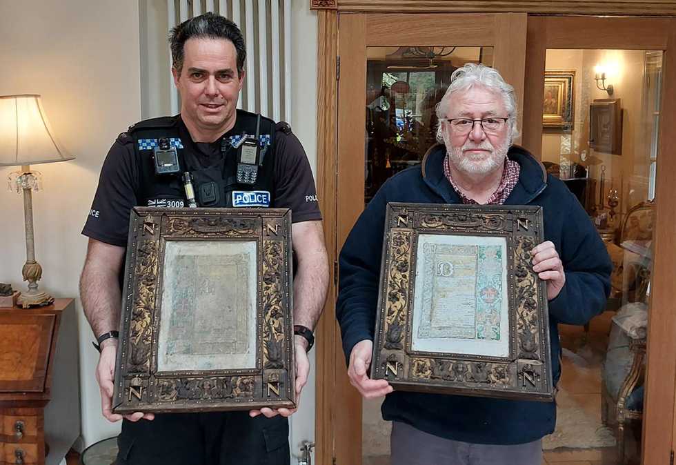 Lovejoy episode helps antiques dealer spot plaques stolen from Napoleon III tomb