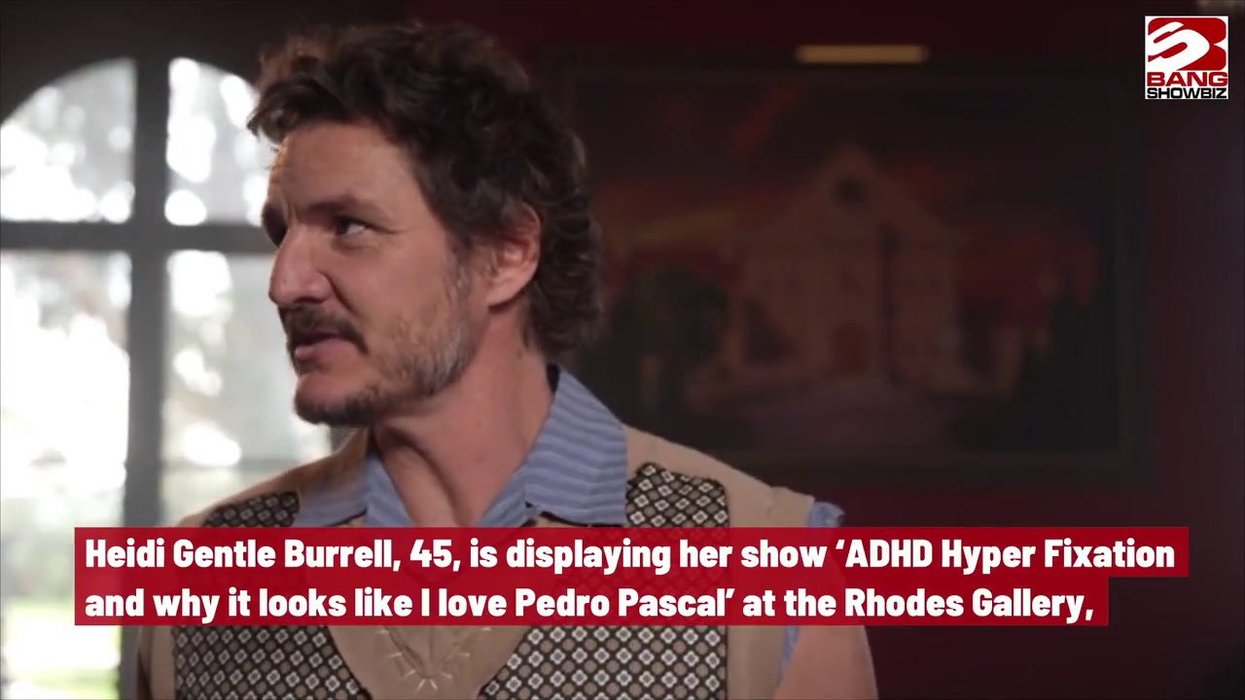 Pedro Pascal turned up to a Pedro Pascal-themed art exhibition – and ...