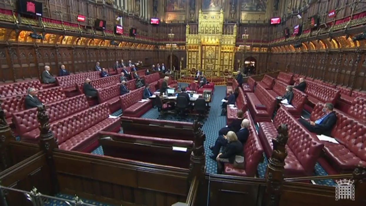 Peer 'falls asleep' in House of Lords and gets banned