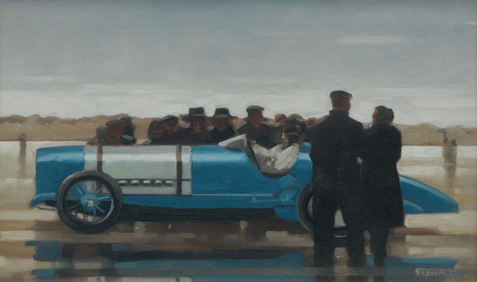 Pendine Beach by Jack Vettriano