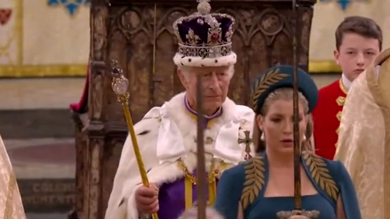 People are obsessing over the man with the mullet and moustache at the coronation