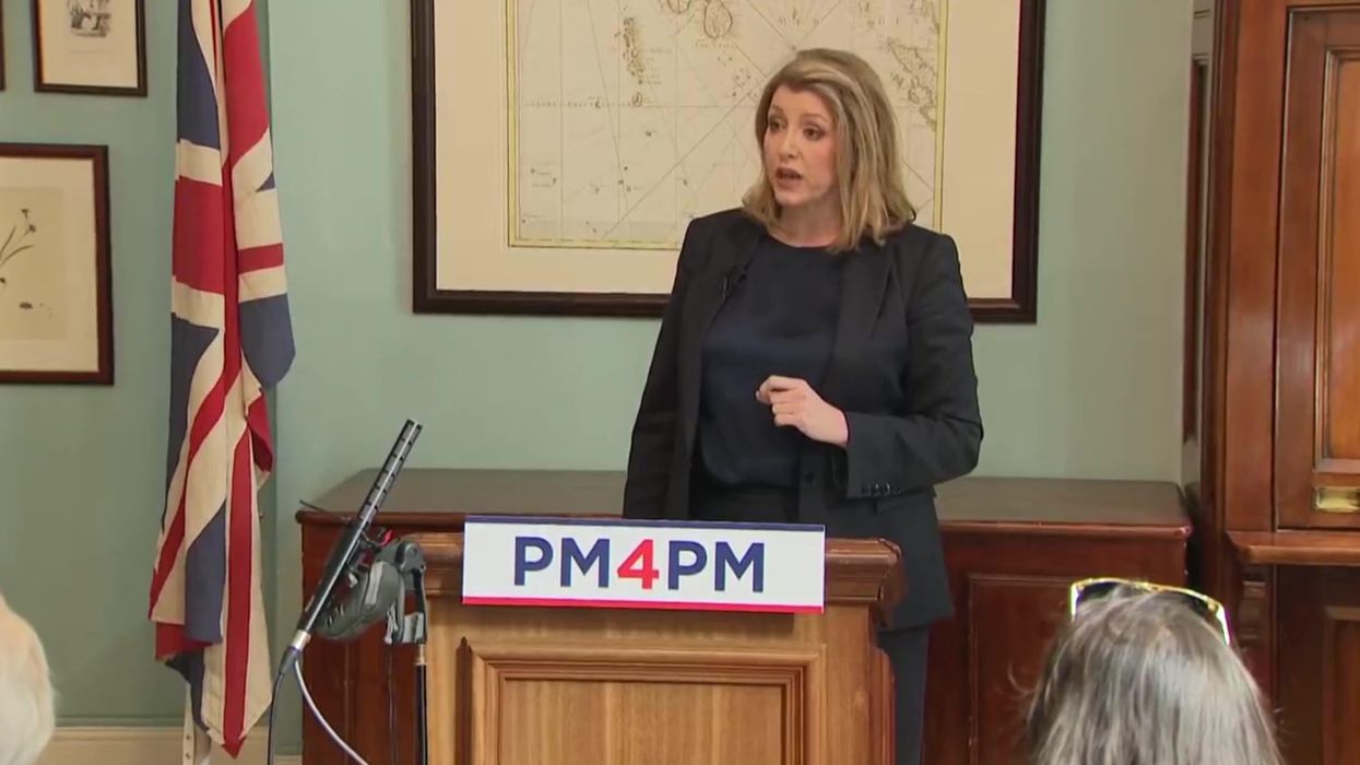 Penny Mordaunt makes anti-trans 'willy' comment at Tory leadership launch