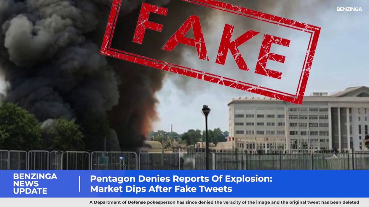 This viral AI image of an 'explosion' near the Pentagon never happened