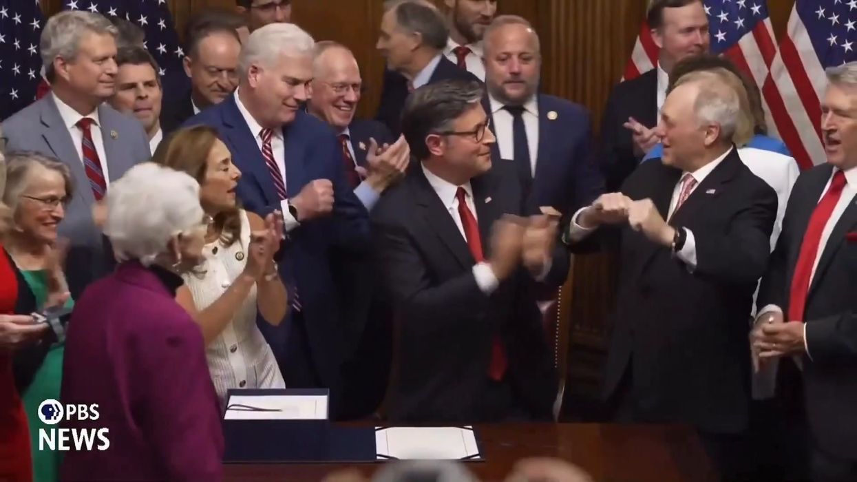 People are horrified at Republicans dancing after Trump's One Big Beautiful Bill passed