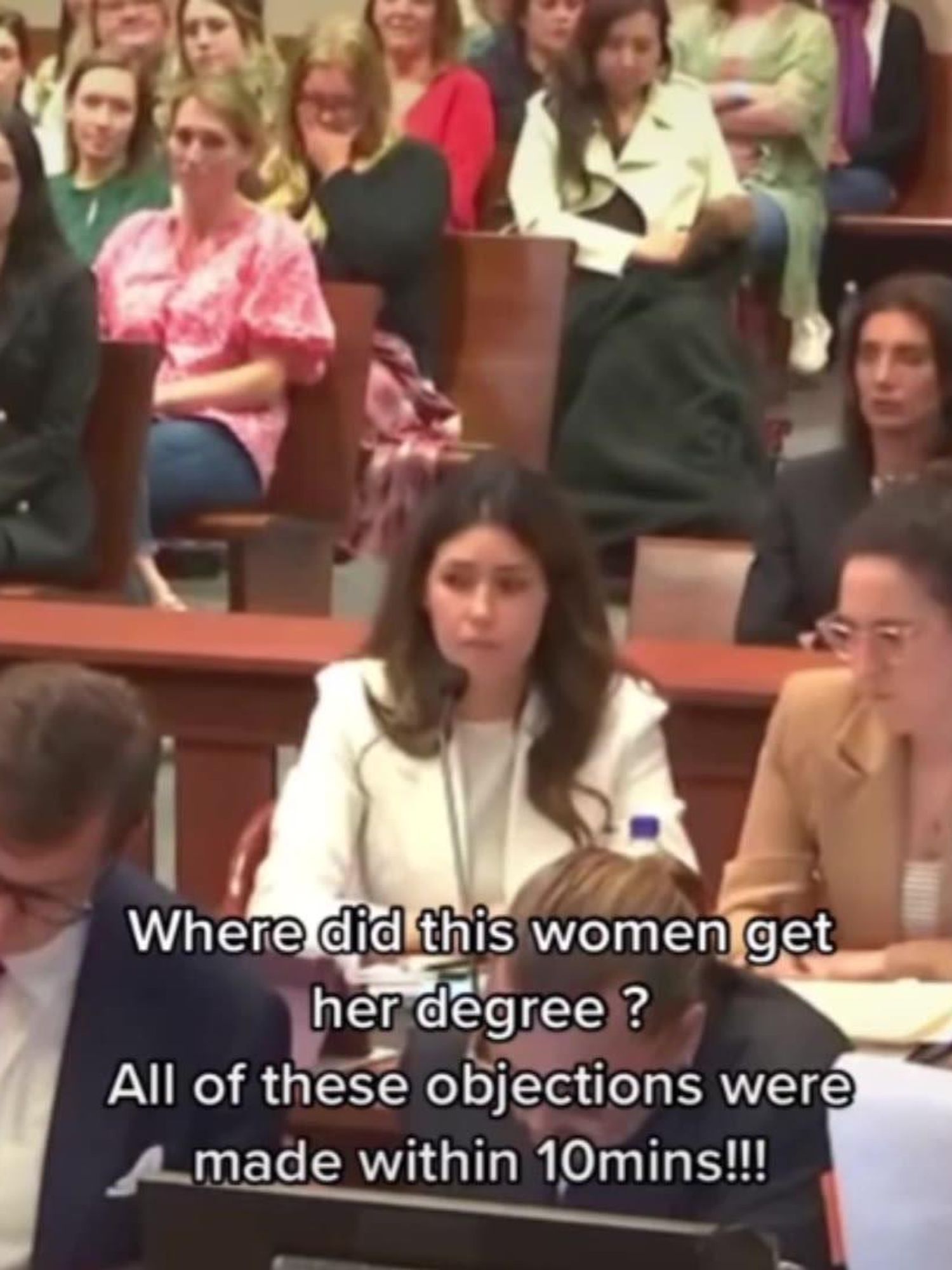 People are impressed by how quick Johnny Depp's lawyer is at objecting