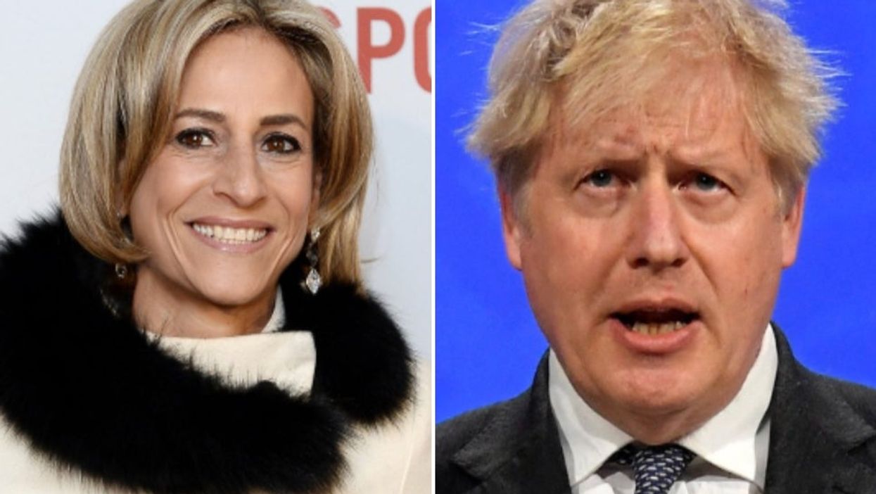 <p>People on social media were impressed with Emily Maitlis’ speech on Boris Johnson’s flat refurbishment scandal.</p>