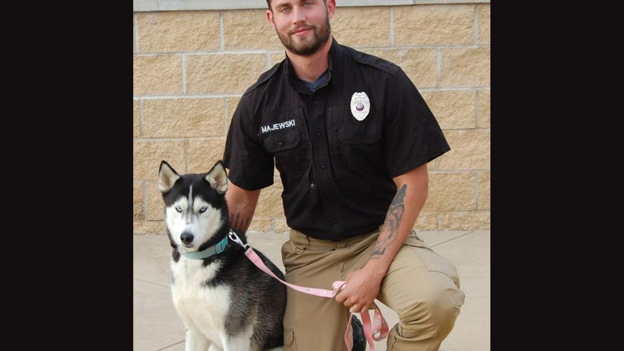 <p>People said they were willing to adopt Sky the Husky if they could take her friend home too</p>
